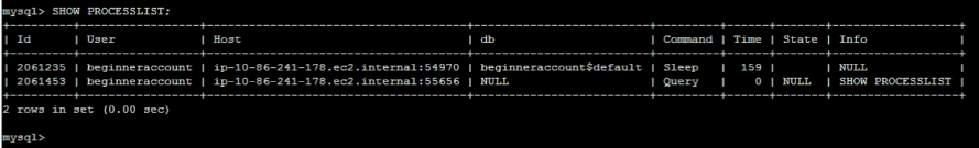 mysql database tutorial